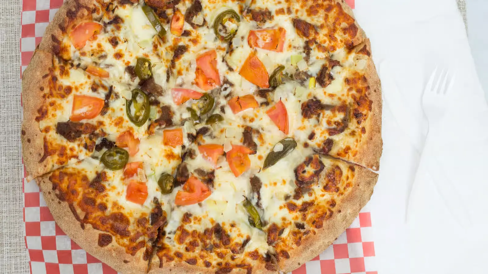 Donair Pizza at Pizza Unlimited & Fried Chicken Edmonton
